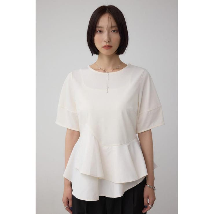 ペプラムカットフレアトップス | AZUL BY MOUSSY | 詳細画像5