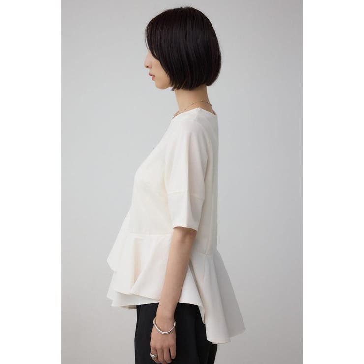 ペプラムカットフレアトップス | AZUL BY MOUSSY | 詳細画像6