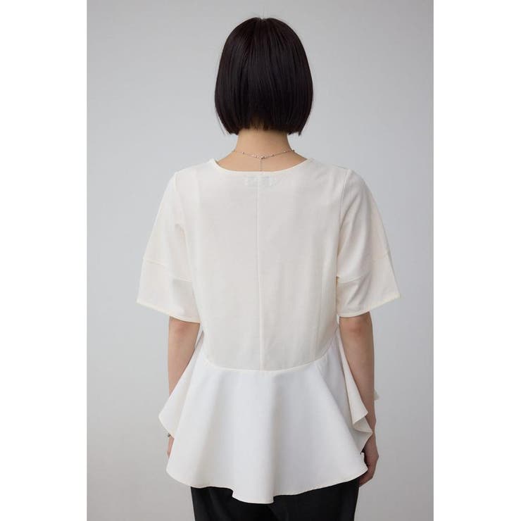 ペプラムカットフレアトップス | AZUL BY MOUSSY | 詳細画像7