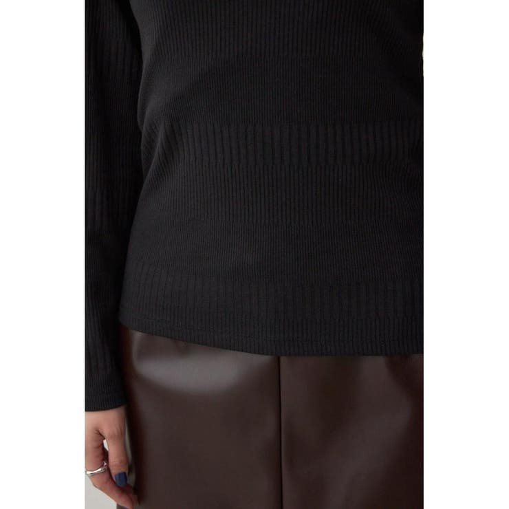 オフショルダーロングスリーブカットトップス | AZUL BY MOUSSY | 詳細画像23 