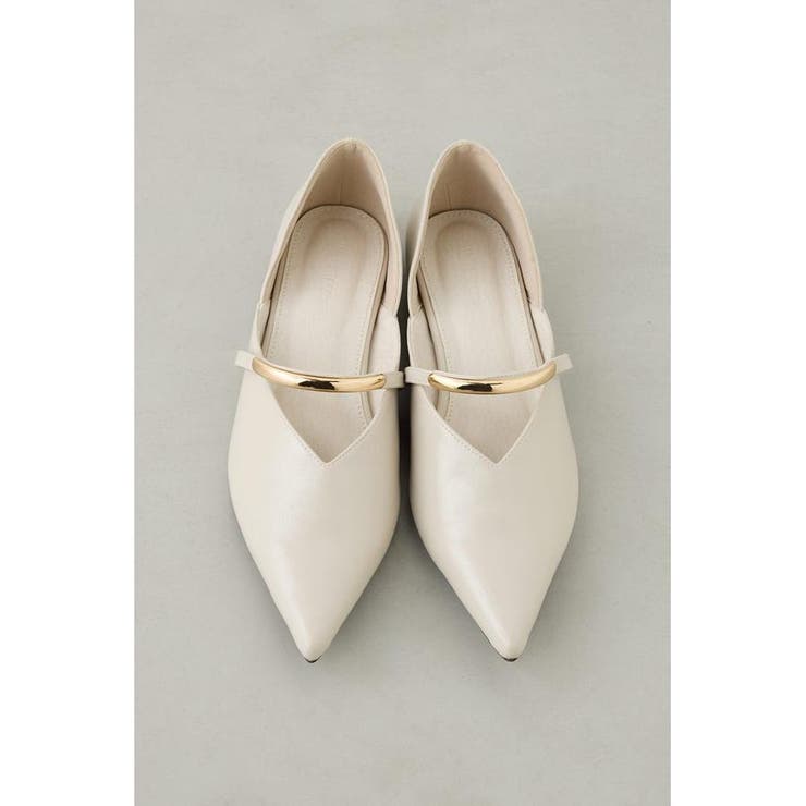 ルクスメタルポインテッドトゥパンプス | AZUL BY MOUSSY | 詳細画像6 