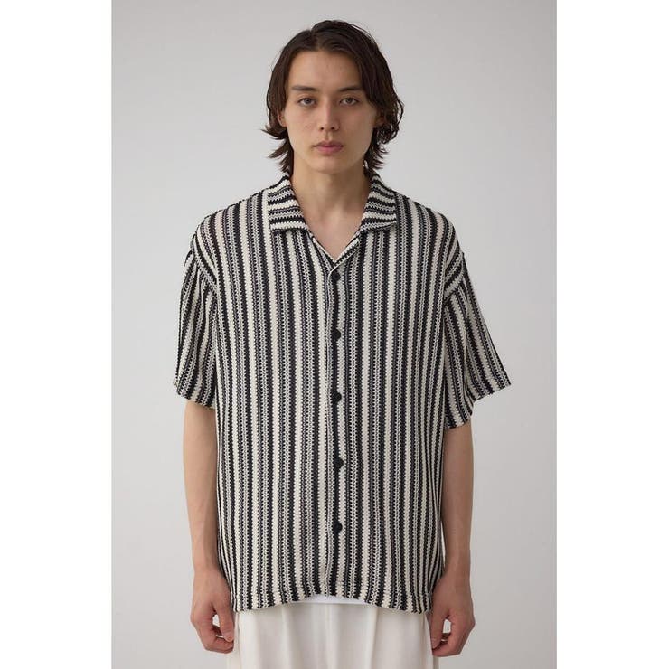 アソートデザインメッシュシャツ[品番：AZLW0023548]｜AZUL BY MOUSSY