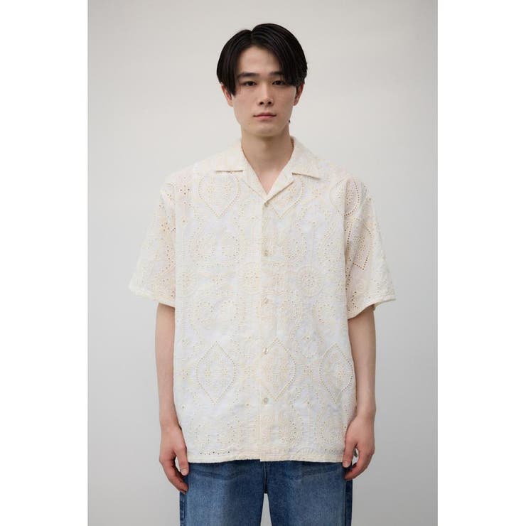 RILY ゼブラ柄シャツ Sサイズ