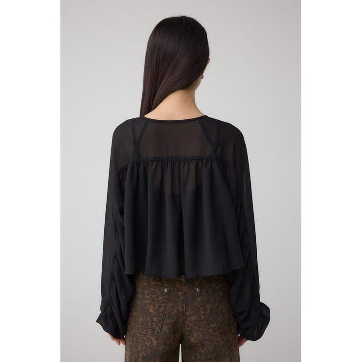 ボリュームギャザーショートボレロ | AZUL BY MOUSSY | 詳細画像18 