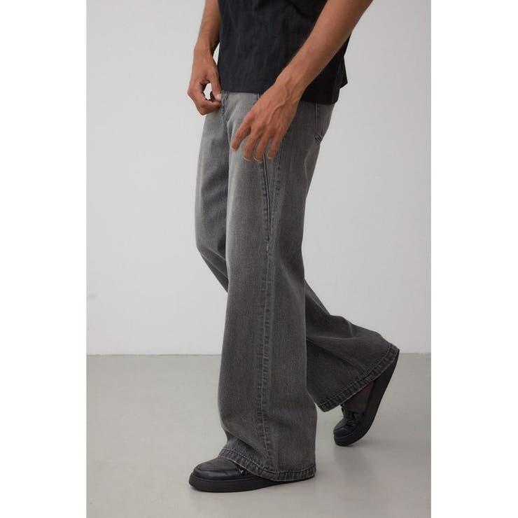 AZUL DENIM 切替ワイドフレア | AZUL BY MOUSSY | 詳細画像2 