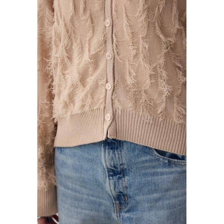 ランダムフリンジニットカーディガン | AZUL BY MOUSSY | 詳細画像31 