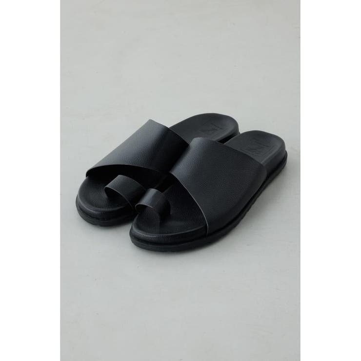 BLK | 合皮トングサンダル | AZUL BY MOUSSY