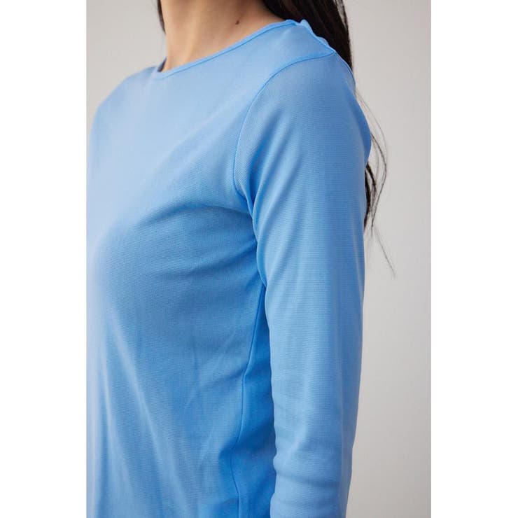 バックスリットシアーロングトップス | AZUL BY MOUSSY | 詳細画像31 