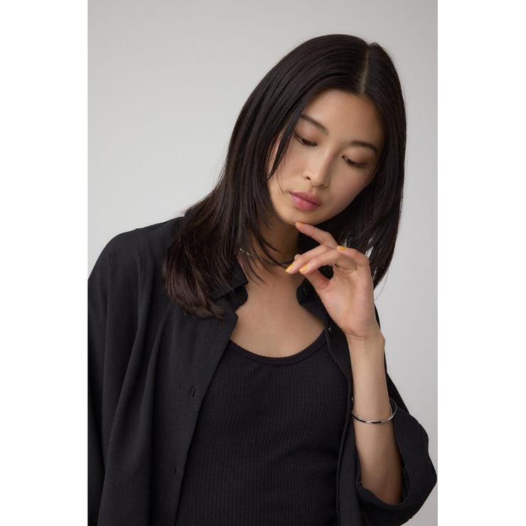 楊柳タックヘムコクーンシャツ | AZUL BY MOUSSY | 詳細画像12 