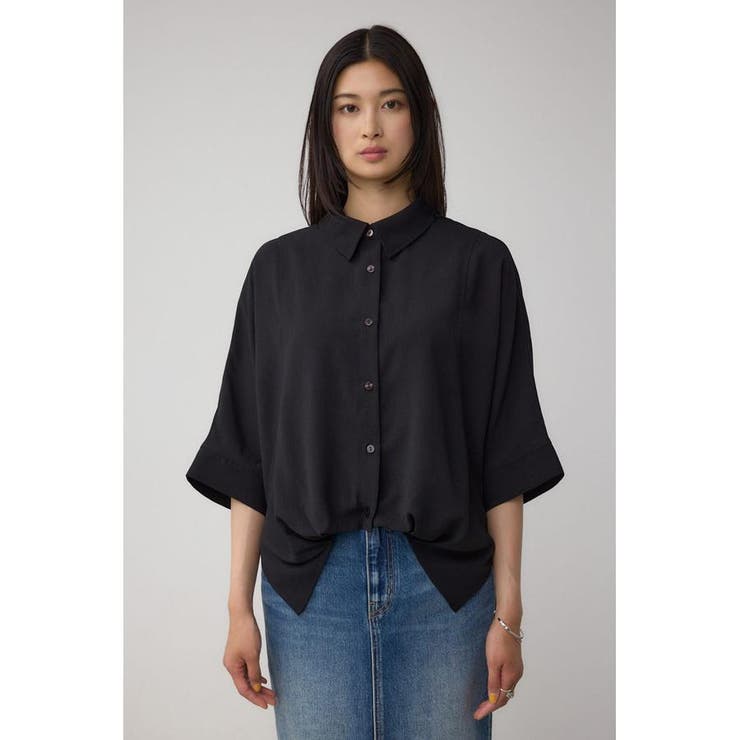 楊柳タックヘムコクーンシャツ | AZUL BY MOUSSY | 詳細画像15 