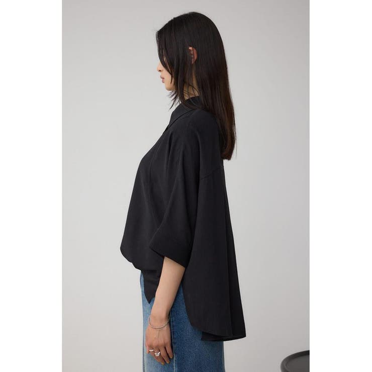 楊柳タックヘムコクーンシャツ | AZUL BY MOUSSY | 詳細画像16 