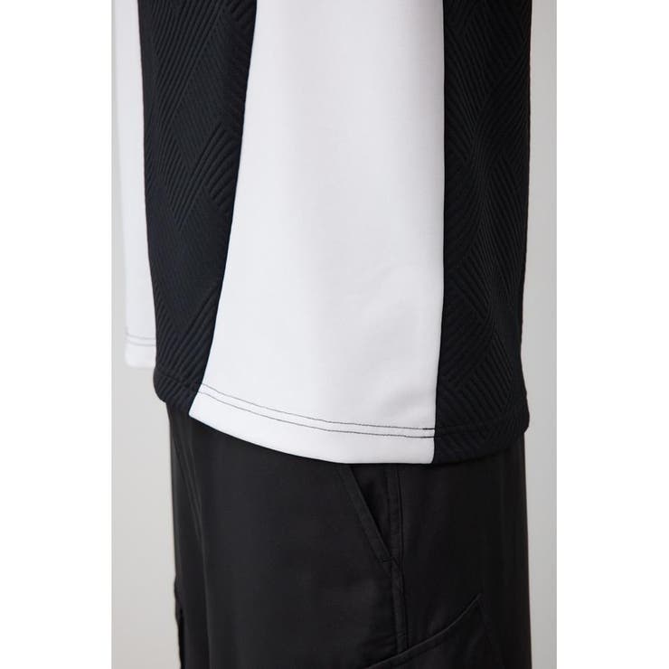 フクレジャガードスウィッチングトップス | AZUL BY MOUSSY | 詳細画像11 