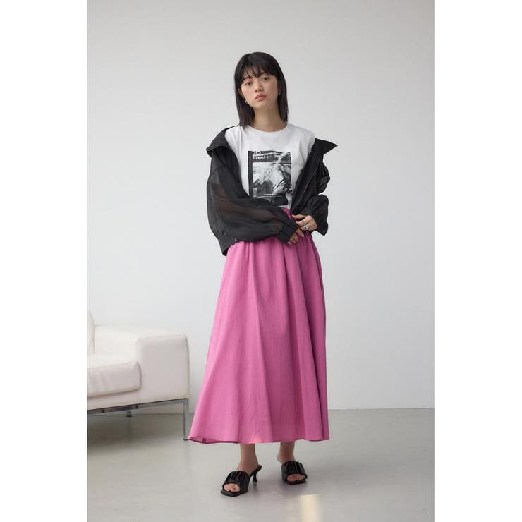 コットンボイルフレアスカート | AZUL BY MOUSSY | 詳細画像11 