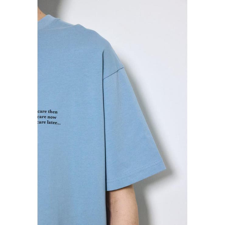 引き揃え天竺バックメッセージロゴTシャツ | AZUL BY MOUSSY | 詳細画像32 