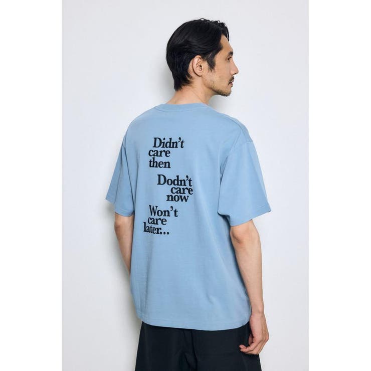 引き揃え天竺バックメッセージロゴTシャツ | AZUL BY MOUSSY | 詳細画像24 