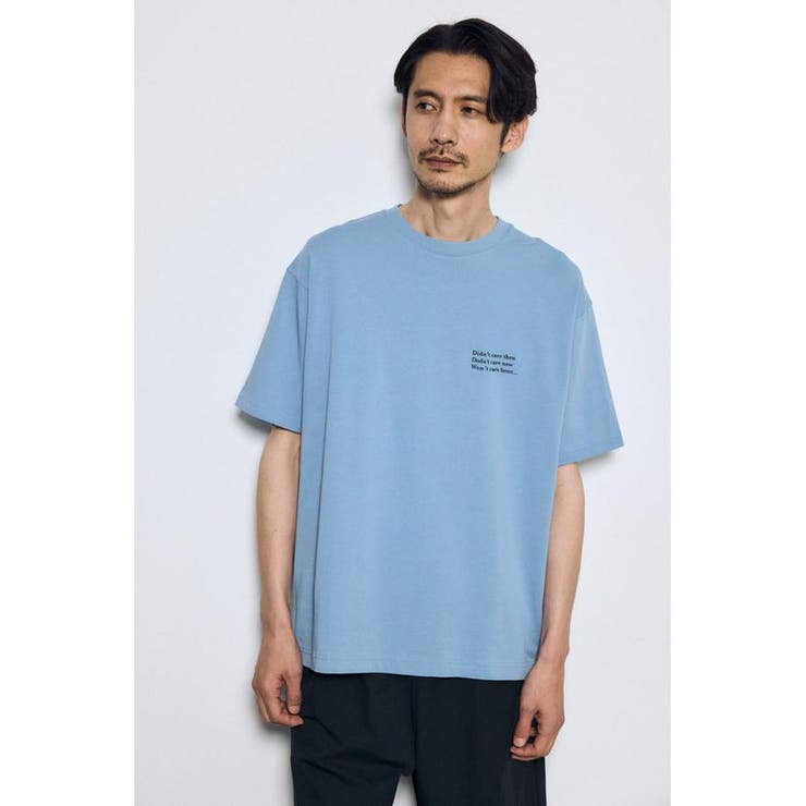 引き揃え天竺バックメッセージロゴTシャツ | AZUL BY MOUSSY | 詳細画像25 