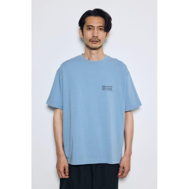引き揃え天竺バックメッセージロゴTシャツ | AZUL BY MOUSSY | 詳細画像27 