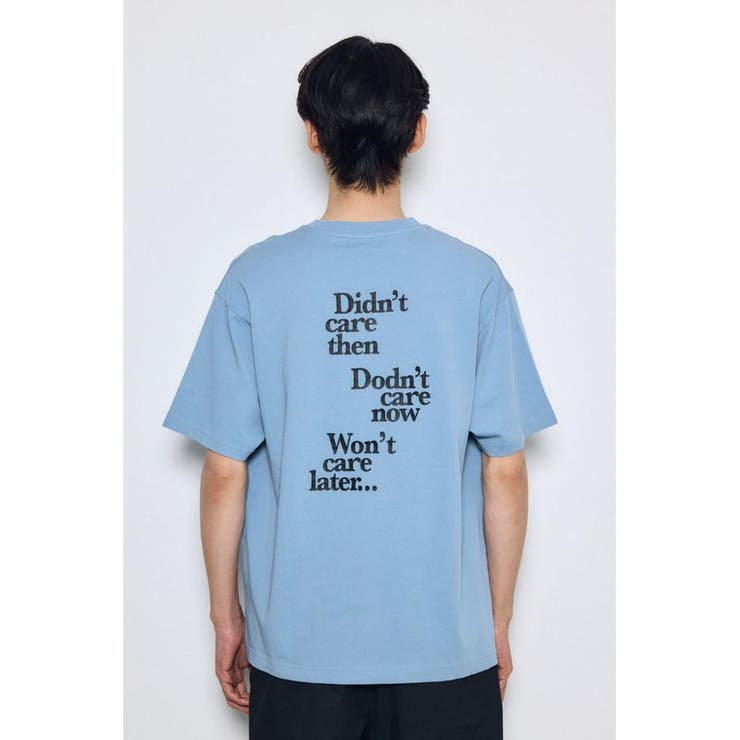 引き揃え天竺バックメッセージロゴTシャツ | AZUL BY MOUSSY | 詳細画像29 