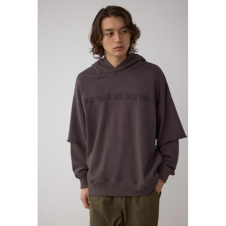 フェイクレイヤードスウェットフーディー | AZUL BY MOUSSY | 詳細画像18 