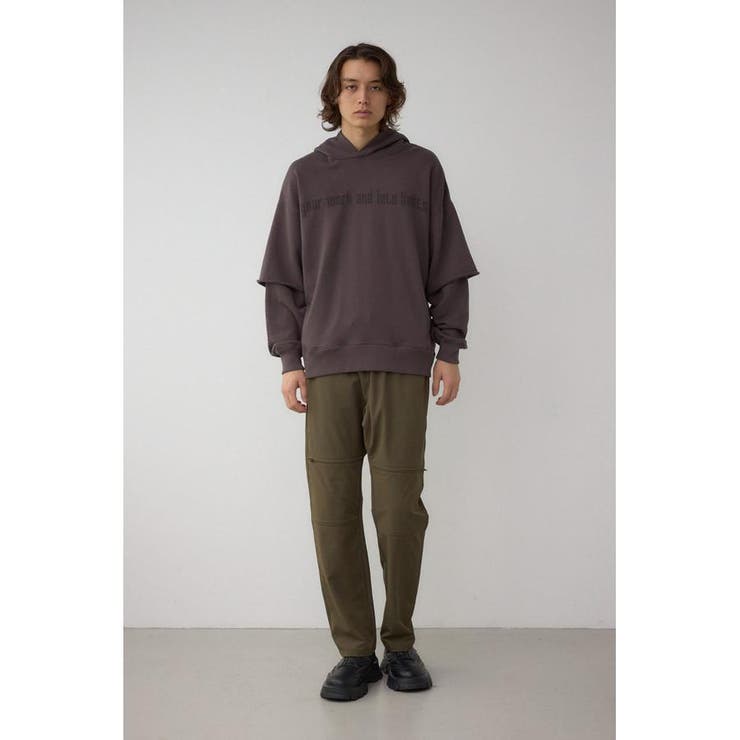 フェイクレイヤードスウェットフーディー | AZUL BY MOUSSY | 詳細画像19 