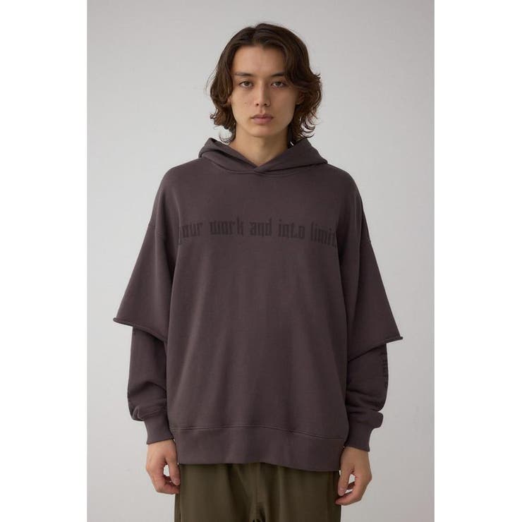 フェイクレイヤードスウェットフーディー | AZUL BY MOUSSY | 詳細画像20 