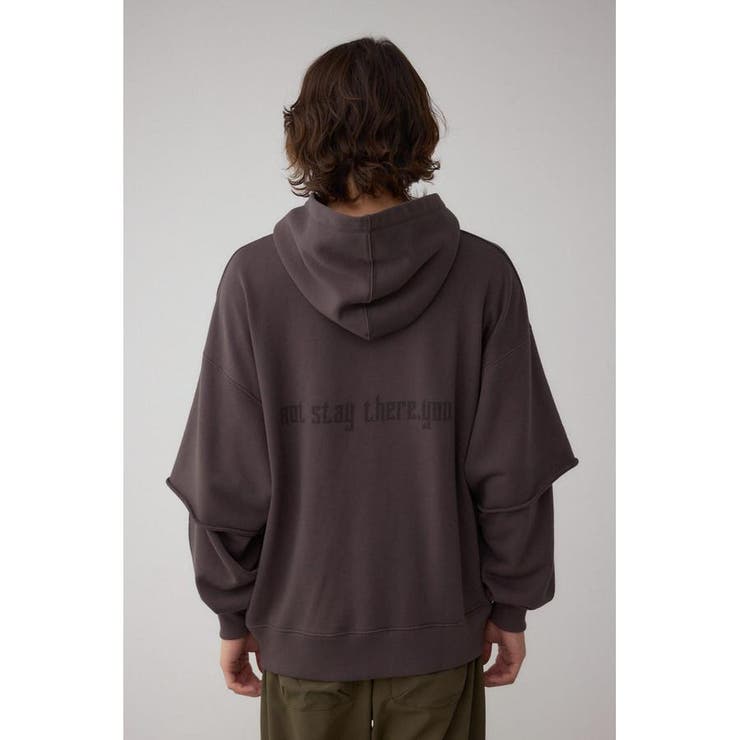 フェイクレイヤードスウェットフーディー | AZUL BY MOUSSY | 詳細画像23 