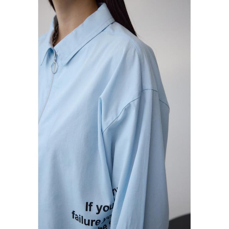 ロゴプリントショートシャツ | AZUL BY MOUSSY | 詳細画像34 
