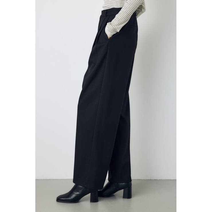 VENUSワイドツータックパンツ | AZUL BY MOUSSY | 詳細画像3 