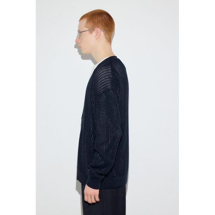 ニットメッシュカーディガン | AZUL BY MOUSSY | 詳細画像6 