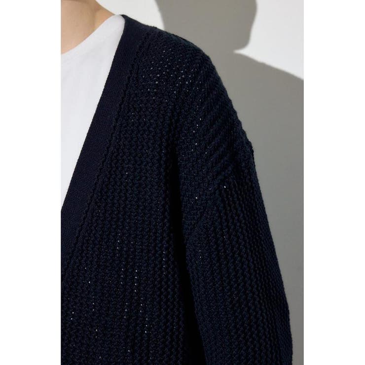 ニットメッシュカーディガン | AZUL BY MOUSSY | 詳細画像10 