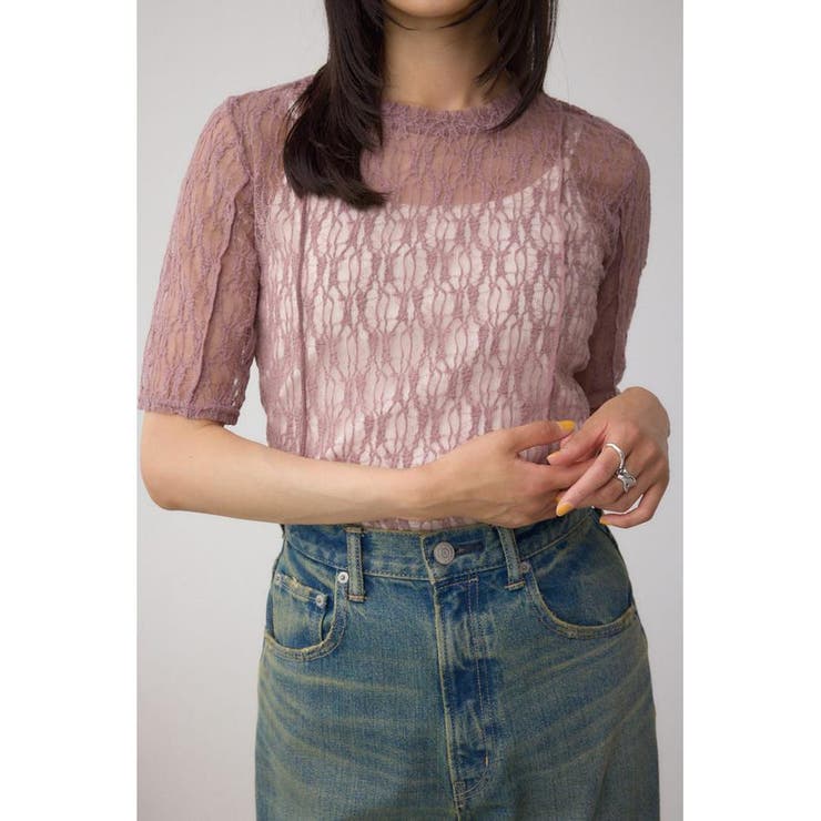 PNK | スウィッチングレーストップス | AZUL BY MOUSSY