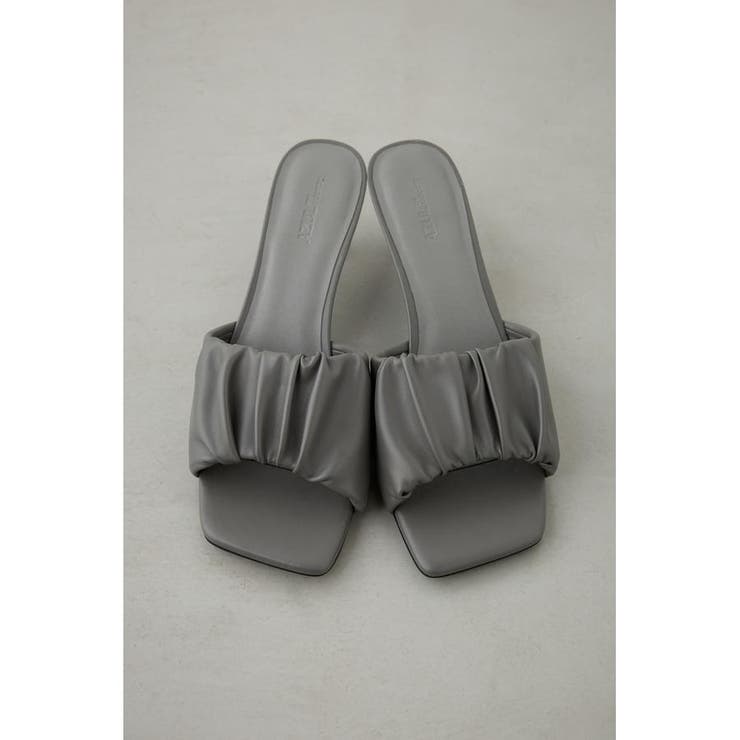 ギャザーストラップスクエアトゥサンダル | AZUL BY MOUSSY | 詳細画像39 