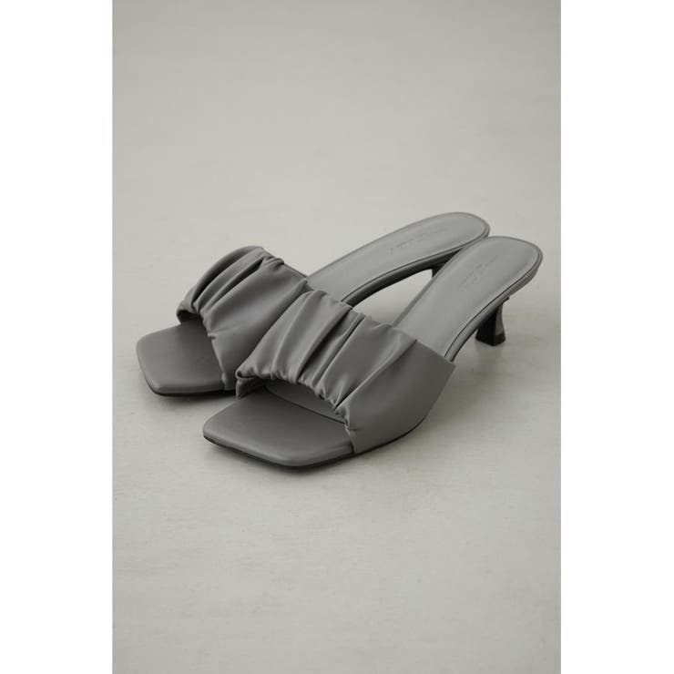 ギャザーストラップスクエアトゥサンダル | AZUL BY MOUSSY | 詳細画像37 