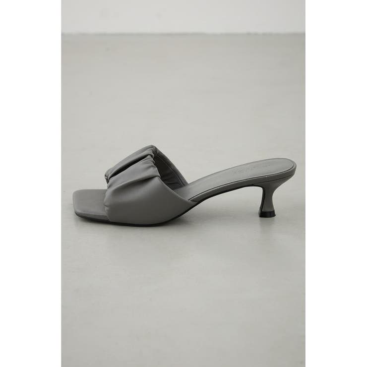 ギャザーストラップスクエアトゥサンダル | AZUL BY MOUSSY | 詳細画像38 