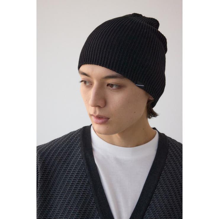 BLK | ルーズ2WAYニットキャップ | AZUL BY MOUSSY