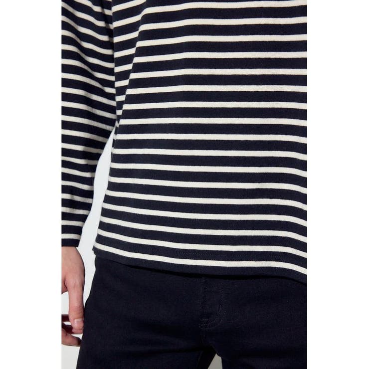 ボーダー長袖トップス | AZUL BY MOUSSY | 詳細画像22 