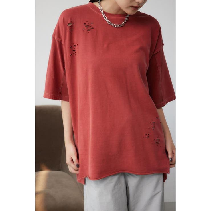 PNK | ダメージウラケチュニック | AZUL BY MOUSSY