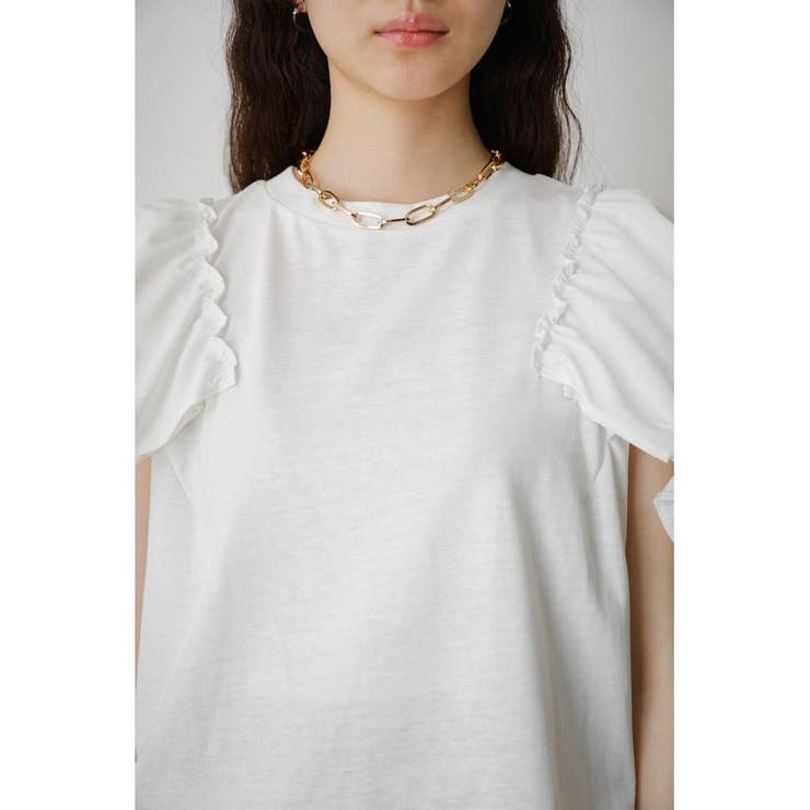 FRILL SHOULDER TOPS[品番：AZLW0020012]｜AZUL BY MOUSSY（アズール 