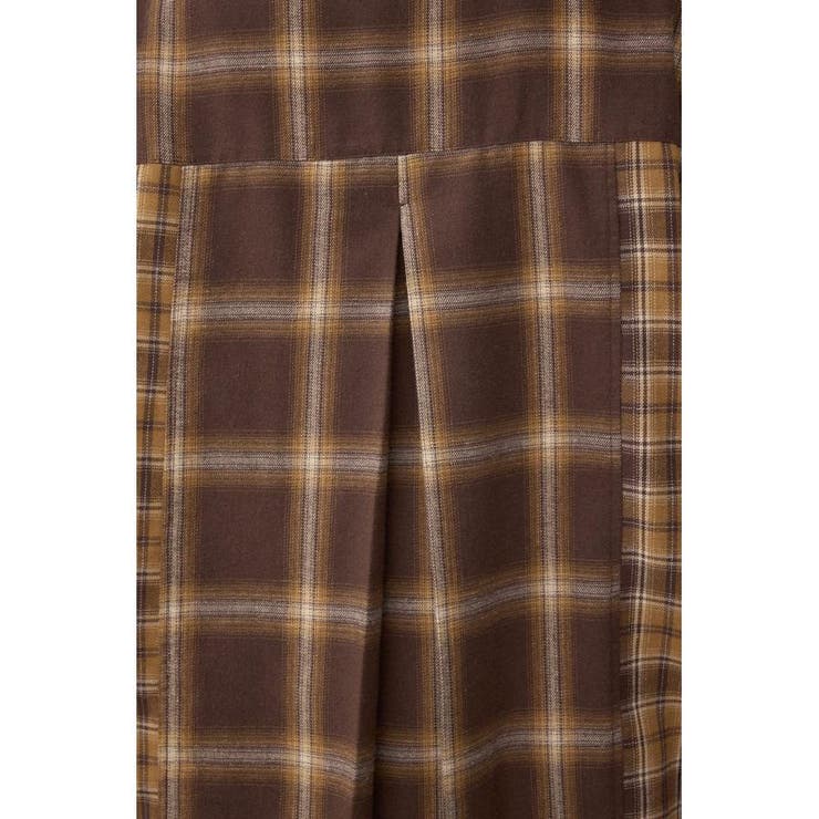 切替デザインチェックシャツ | AZUL BY MOUSSY | 詳細画像21 