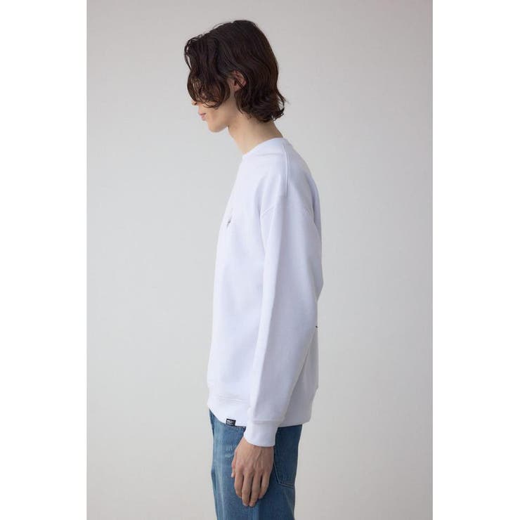 筆記体バックプリント裏毛トップス | AZUL BY MOUSSY | 詳細画像6 