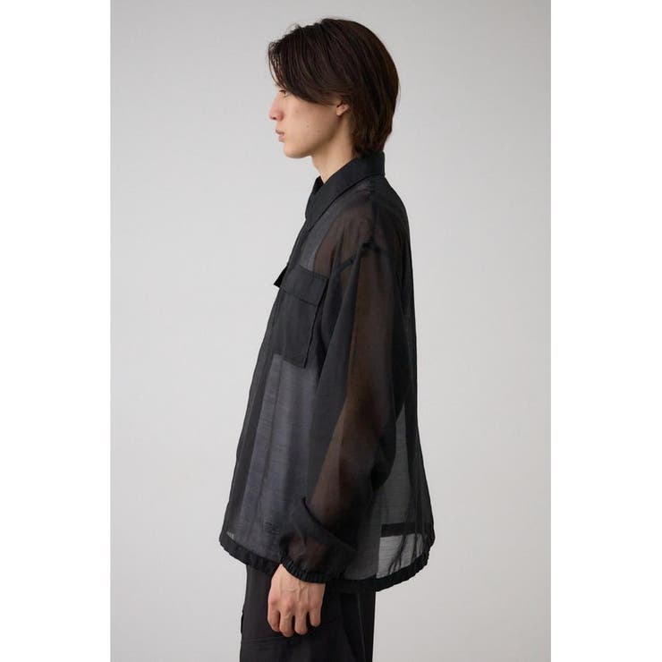 シアーCPOシャツ | AZUL BY MOUSSY | 詳細画像5 