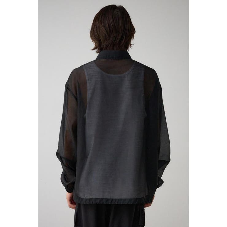 シアーCPOシャツ | AZUL BY MOUSSY | 詳細画像6 