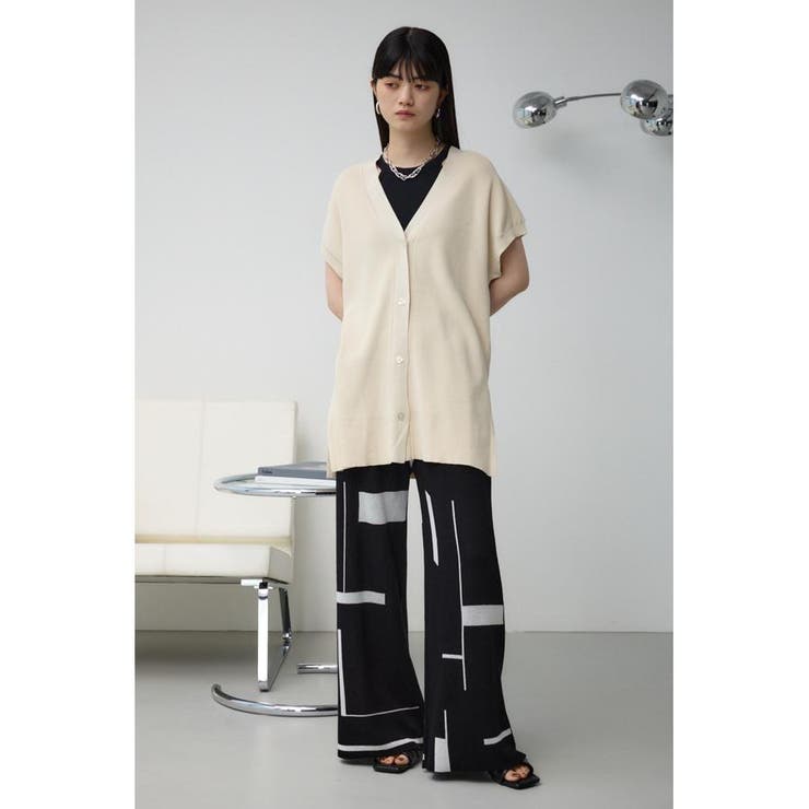 MOUSSY | MULTI BORDER ニットパンツ (パンツ ) |SHEL'TTER WEBSTORE
