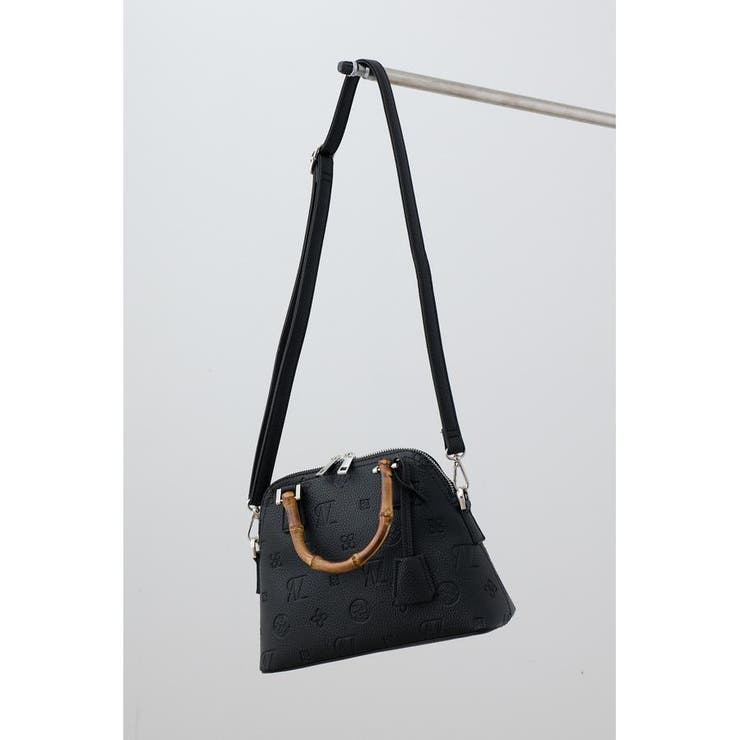 モノグラムエンボスダブルジッパーバッグ | AZUL BY MOUSSY | 詳細画像15 