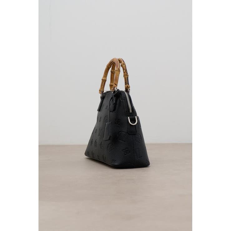 モノグラムエンボスダブルジッパーバッグ | AZUL BY MOUSSY | 詳細画像16 