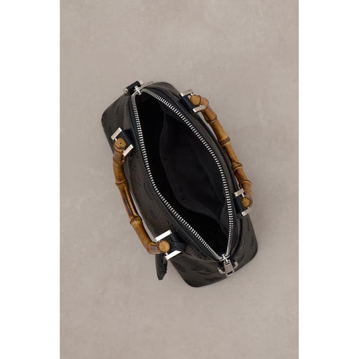 モノグラムエンボスダブルジッパーバッグ | AZUL BY MOUSSY | 詳細画像22 