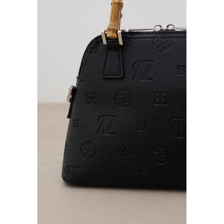 モノグラムエンボスダブルジッパーバッグ | AZUL BY MOUSSY | 詳細画像19 