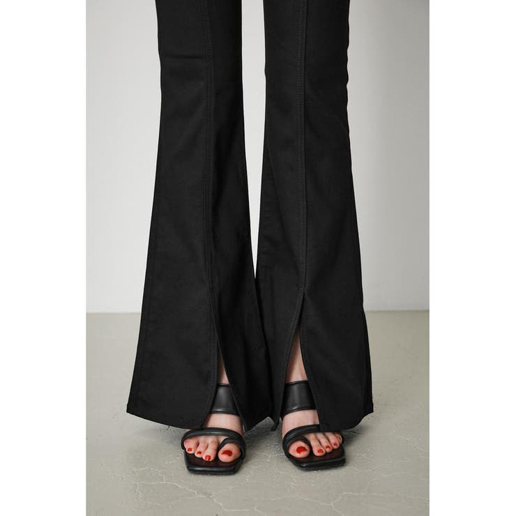 CENTER SLIT COLOR FLARE PT | AZUL BY MOUSSY | 詳細画像10 