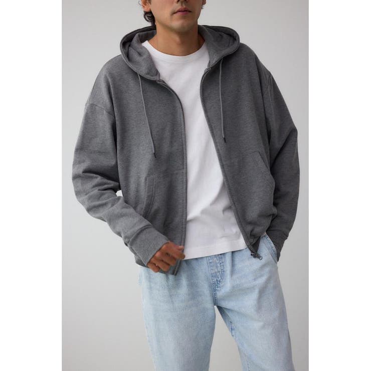 T.GRY | サムホールジップパーカー | AZUL BY MOUSSY