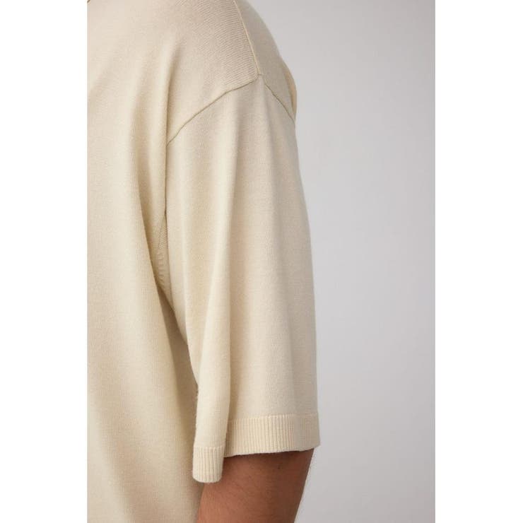 C/Tワンポイントニットポロシャツ | AZUL BY MOUSSY | 詳細画像40 